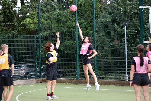 Sixth Form V Staff Charity Netball for 2 Wish