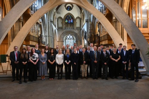 Reunion Evensong celebrates chorister tradition