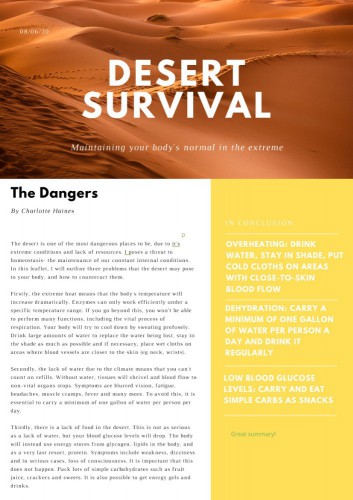 Year 10 - Biology - Desert survival leaflet Charlotte Haines-1.jpg