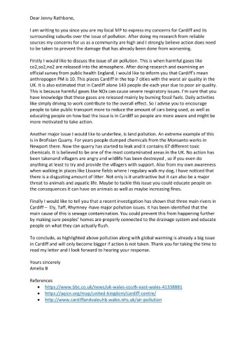 Year 10 - Letter to MP - Pollution - Amelia B-1.jpg
