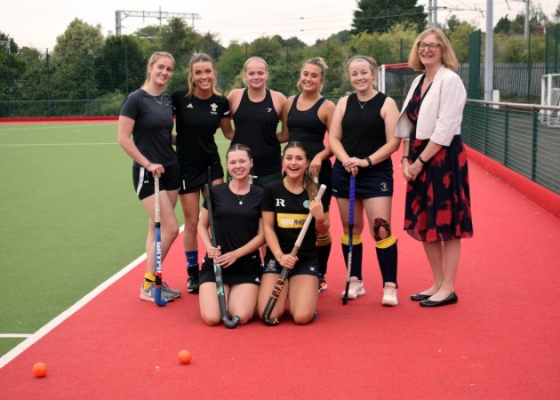 Camaraderie on the hockey pitch