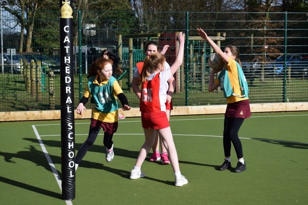 Year 5 welcome local schools for netball tournament