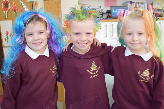 Mad Hair for Pudsey Bear