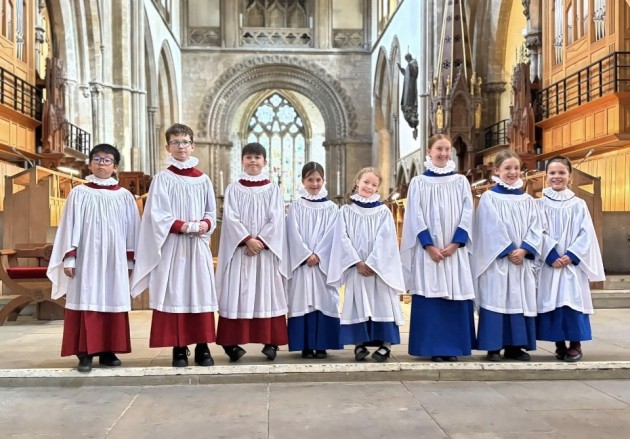 Choristers Begin the New Academic Year in Fine Voice