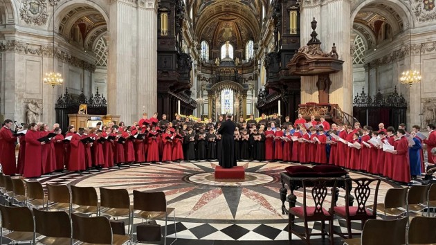 Choristers Sing at St Paul’s