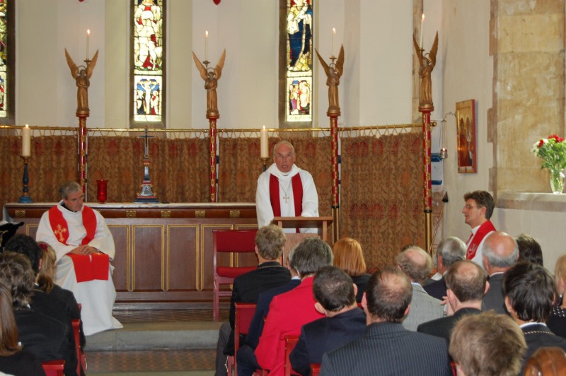 Installation of Father Cann