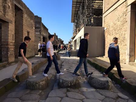 Inspirational trip to Pompeii