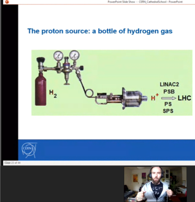 A Live Conference with CERN