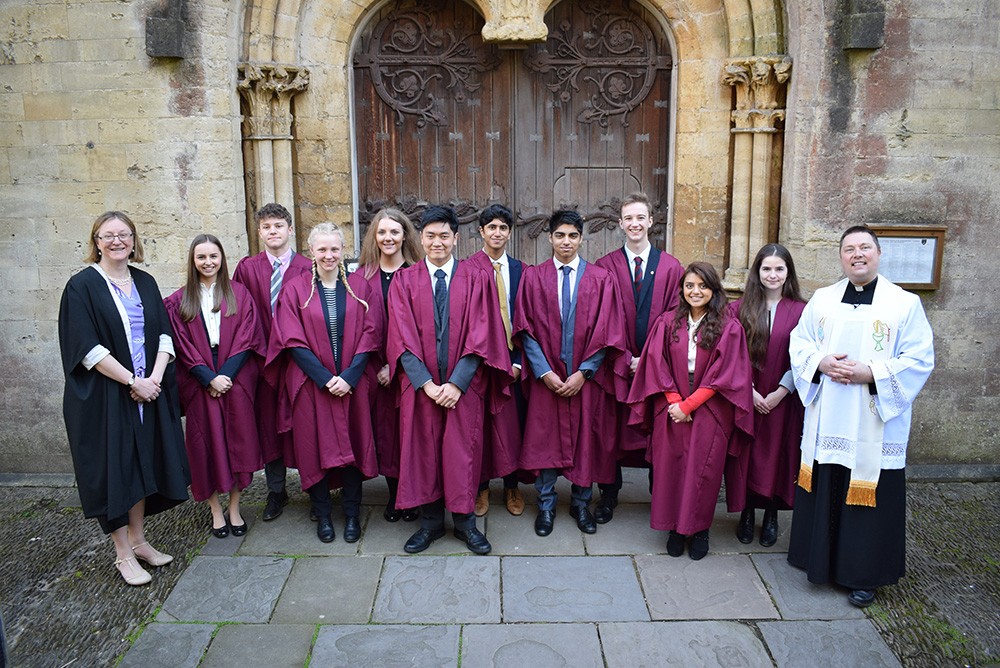 Dedication Service for new School Prefects