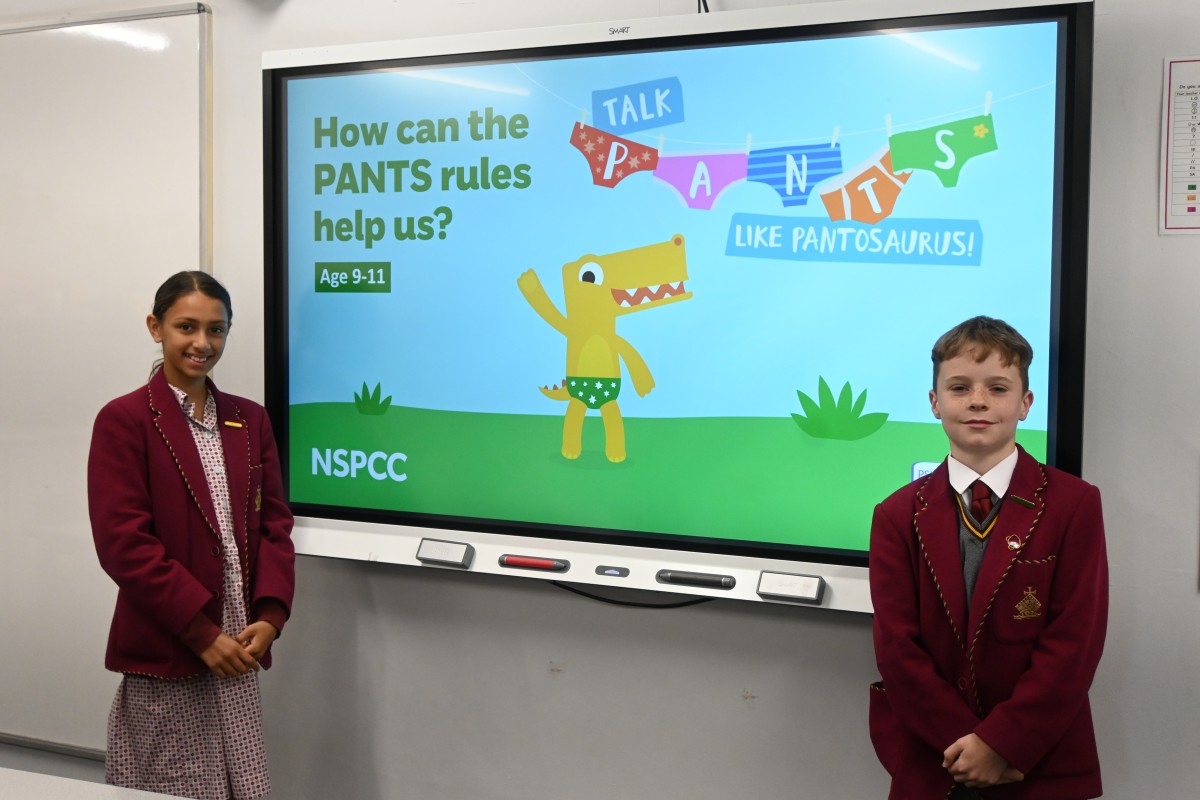 Talk PANTS with the NSPCC