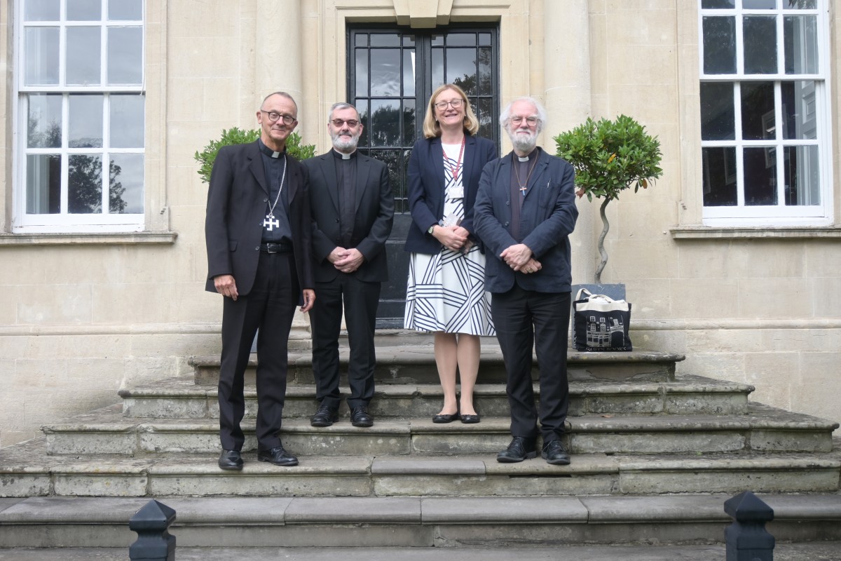 Former Archbishop of Canterbury Visits the Cathedral School