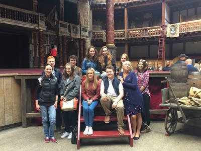 English students enjoy performance of set text at The Globe Theatre