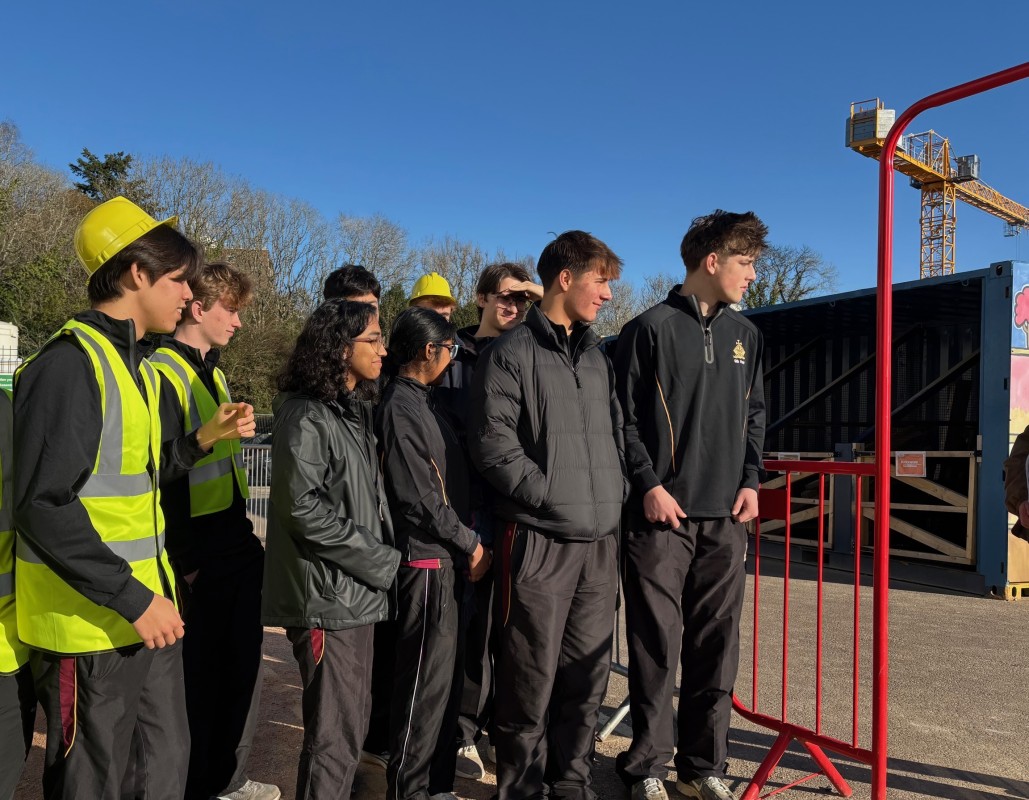 Engineering Students Visit Velindre