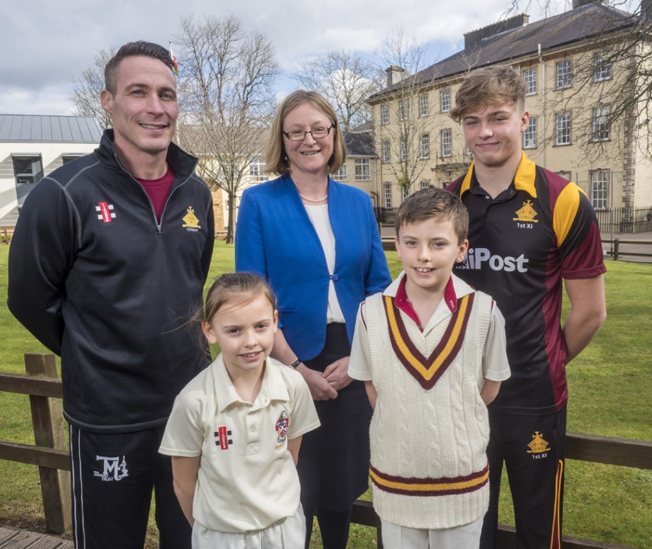 Former England & Glamorgan cricketer Simon Jones, MBE joins the Cathedral School